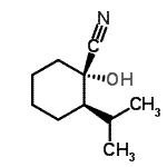 CAS#: 108168-71-4， (1S,2R)-1-Hydroxy-2-Isopropylcyclohexanecarbonitrile