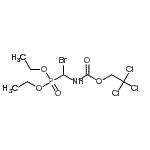 CAS#: 108217-08-9， Diethyl (Bromo{[(2,2,2-Trichloroethoxy)Carbonyl]Amino}Methyl)Phosphonate