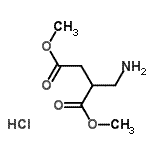 CAS#: 108303-97-5， Dimethyl 2-(Aminomethyl)Succinate Hydrochloride (1:1)