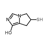 CAS#: 108309-36-0， 6-Sulfanyl-6,7-Dihydro-5H-Pyrrolo[1,2-c]Imidazol-1-Ol