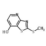 CAS#: 108310-74-3， 2-(Methylsulfanyl)[1,3]Thiazolo[4,5-b]Pyridin-7-Ol