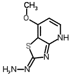 CAS#: 108310-77-6， (2Z)-2-[(1Z)-Hydrazino]-7-Methoxy[1,3]Thiazolo[4,5-b]Pyridine