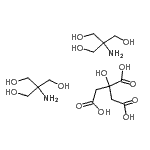 CAS#: 108321-34-2， 2-Amino-2-(Hydroxymethyl)-1,3-Propanediol 2-Hydroxy-1,2,3-Propanetricarboxylate (2:1)
