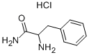structure of CAS# 108321-83-1, alpha-Amino-Benzenepropanamide Hydrochloride (1:1);Benzenepropanamide, A-Amino-, Monohydrochloride;DL-PHENYLALANINE AMIDE HYDROCHLORIDE;DL-PHENYLALANINE-NH2 HCL