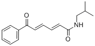CAS 登录号:108331-88-0, (2E,4E)-N-(2-甲基丙基)-6-氧代-6-苯基己-2,4-二烯酰胺