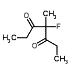CAS#: 108388-08-5， 4-Fluoro-4-Methyl-3,5-Heptanedione