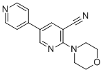 CAS#: 108610-78-2， 2-Morpholin-4-Yl-5-Pyridin-4-Ylpyridine-3-Carbonitrile