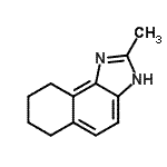 CAS#: 108629-59-0， 2-Methyl-6,7,8,9-Tetrahydro-3H-Naphtho[1,2-d]Imidazole