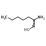 CAS#: 108724-16-9， N'-Hydroxyhexanimidamide