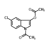 CAS#: 108761-32-6， 1-Acetyl-5-Chloro-1H-Indol-3-Yl Acetate