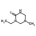 CAS#: 108805-94-3， 1-Ethyl-5-Methyl-1,3,5-Triazinane-2-Thione