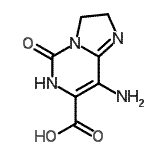 CAS#: 108847-93-4， 8-Amino-5-Oxo-2,3,5,6-Tetrahydroimidazo[1,2-c]Pyrimidine-7-Carboxylic Acid