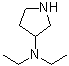 结构式 CAS# 108963-18-4, N,N-二乙基-3-吡咯烷胺