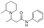 CAS#: 108974-29-4， 3-(2-Methylpiperidin-1-Yl)-N-Phenylbutanamide