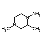 CAS#: 109055-75-6， 2,4-Dimethyl-1-Piperazinamine
