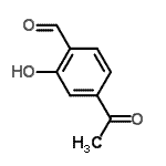 CAS#: 109142-90-7， 4-Acetyl-2-Hydroxybenzaldehyde
