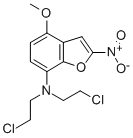 CAS#: 109143-18-2， 7-(Bis(2-Chloroethyl)Amino)-4-Methoxy-2-Nitrobenzofuran