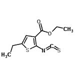 CAS#: 109343-21-7， Ethyl 5-Ethyl-2-Isothiocyanato-3-Thiophenecarboxylate