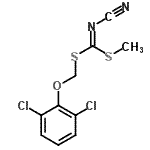 CAS#: 109349-02-2， (2,6-Dichlorophenoxy)Methyl Methyl Cyanocarbonodithioimidate