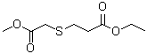 structure of CAS# 109483-00-3, Ethyl 3-[(2-Methoxy-2-Oxoethyl)Sulfanyl]Propanoate;Ethyl 3-((2-methoxy-2-oxoethyl)thio)propanoate;ETHYL3-( PRO&;567078_ALDRICH