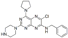 CAS#: 109577-83-5， 6-Chloro-N-(Phenylmethyl)-2-Piperazin-1-Yl-4-Pyrrolidin-1-Ylpteridin-7-Amine