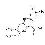 CAS#: 109579-23-9， 2,4,5-Trideoxy-5-(1H-Indol-3-Yl)-4-({[(2-Methyl-2-Propanyl)Oxy]Carbonyl}Amino)-L-Threo-Pentonic Acid