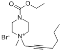 CAS#: 109699-57-2， Ethyl 4-Hept-2-Ynyl-4-Methylpiperazin-4-Ium-1-Carboxylate Bromide