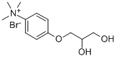 CAS#: 109732-00-5， [4-(2,3-Dihydroxypropoxy)Phenyl]-Trimethylazanium Bromide