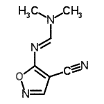 CAS#: 109831-82-5， N-(4-Cyano-5-Isoxazolyl)-N,N-Dimethyl-Methanimidamide