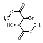CAS#: 109874-90-0， Dimethyl (2S,3S)-2-Bromo-3-Hydroxysuccinate
