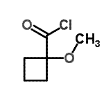CAS#: 110046-66-7， 1-Methoxycyclobutanecarbonyl Chloride