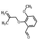 CAS#: 110124-13-5， 3-Methoxy-2-[(2-Methyl-2-Propen-1-Yl)Oxy]Benzaldehyde