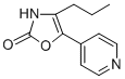 CAS#: 110124-55-5， 4-Propyl-5-Pyridin-4-Yl-3H-1,3-Oxazol-2-One