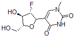 CAS#: 110419-25-5， 5-[(3S,4R,5R)-3-Fluoro-4-Hydroxy-5-(Hydroxymethyl)Oxolan-2-Yl]-1-Methylpyrimidine-2,4-Dione
