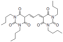 CAS#: 110425-49-5， 1,3-Dibutyl-5-[(E)-3-(1,3-Dibutyl-2,4,6-Trioxo-1,3-Diazinan-5-Yl)Prop-2-Enylidene]-1,3-Diazinane-2,4,6-Trione