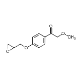 CAS#: 110458-44-1， 2-Methoxy-1-[4-(2-Oxiranylmethoxy)Phenyl]Ethanone