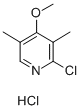 CAS#: 110464-98-7， 2-Chloro-3,5-Dimethyl-4-Methoxypyridine Hydrochloride