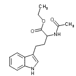 CAS#: 110504-55-7， Ethyl 2-Acetamido-4-(1H-Indol-3-Yl)Butanoate