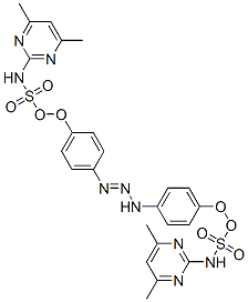 CAS#: 110505-56-1， N-(4,6-Dimethylpyrimidin-2-Yl)-4-[2-[4-[(4,6-Dimethylpyrimidin-2-Yl)Sulfamoyl]Phenyl]Iminohydrazinyl]Benzenesulfonamide