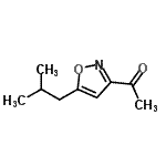 CAS#: 110578-31-9， 1-(5-Isobutyl-1,2-Oxazol-3-Yl)Ethanone