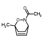 CAS#: 110590-34-6， 1-(1-Methyl-2-Oxa-3-Azabicyclo[2.2.2]Oct-5-En-3-Yl)Ethanone