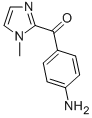 structure of CAS# 110698-60-7, (4-Aminophenyl)-(1-Methylimidazol-2-Yl)Methanone;(4-Aminophenyl)-(1-Methyl-2-Imidazolyl)Methanone;Zero/006546;Zinc03888349