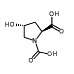 CAS#: 110776-12-0， (2S,4R)-4-Hydroxypyrrolidine-1,2-Dicarboxylic Acid