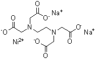 CAS#: 11079-07-5， Nickel(2+) Sodium 2,2',2'',2'''-(1,2-Ethanediyldinitrilo)Tetraacetate (1:2:1)