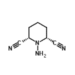 CAS#: 110814-87-4， (2R,6S)-1-Amino-2,6-Piperidinedicarbonitrile