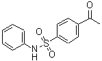 CAS 登录号：110820-13-8， 4-乙酰基-N-苯基苯磺酰胺
