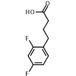 CAS#: 110931-78-7， 4-(2,4-Difluorophenyl)Butanoic Acid