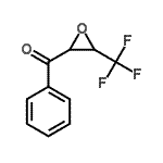 CAS 登录号：110960-53-7， 苯基[3-(三氟甲基)-2-环氧乙烷基]甲酮