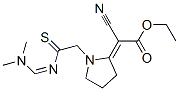 CAS#: 111038-14-3， Ethyl (2E)-2-Cyano-2-[1-[2-(Dimethylaminomethylideneamino)-2-Sulfanylideneethyl]Pyrrolidin-2-Ylidene]Acetate