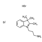 CAS#: 111040-90-5， 1-(3-Aminopropyl)-2,3,3-Trimethyl-3H-Indolium Bromide Hydrobromide (1:1:1)